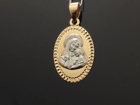 Auksinis pakabukas Marija