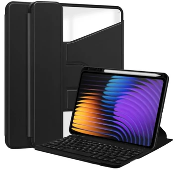 EtuiTab dėklas su klaviatūra Xiaomi Pad 7 / 7 Pro 11.2" 2025, juodas