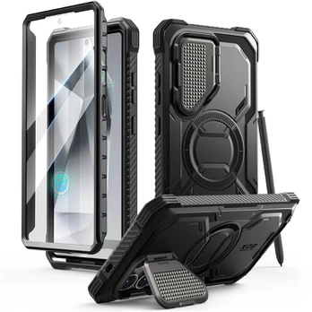Dėklas SUPCASE IBLSN ARMORBOX MAGSAFE GALAXY S25 ULTRA Juodas