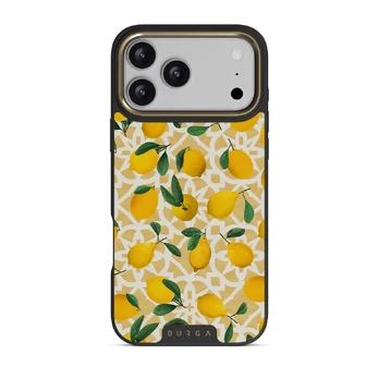 Lemon Juice - iPhone 17 Pro Max Case, Elite Dark (MagSafe) / Gold