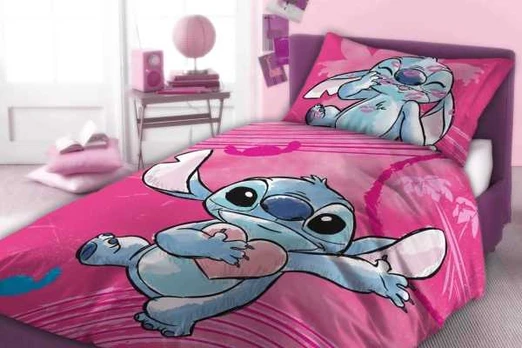 MCU Disney Stitch Sengetøj - 100 procent bomuld