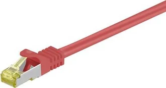 Patchcord S/FTP, Cat7, 30m, raudona (91679)