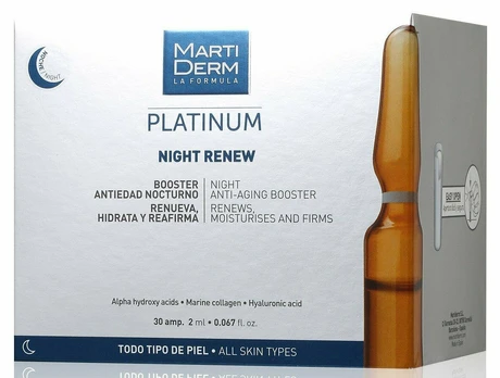 Martiderm Platinum Night Renew 30x2ml ampulės