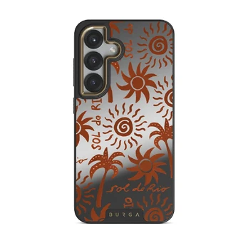 Ipanema - Samsung Galaxy S25 Case, Elite Mirror (Magnetic) / Gold