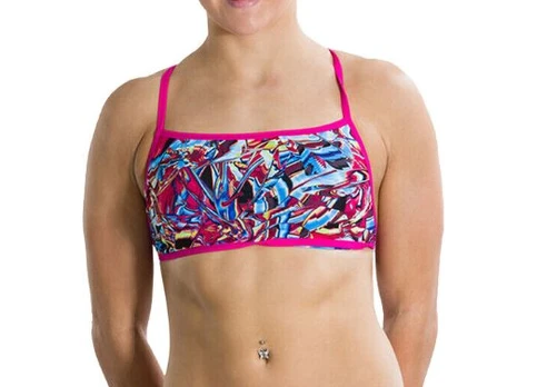 Dvipusis moteriškas bikinio viršus Speedo