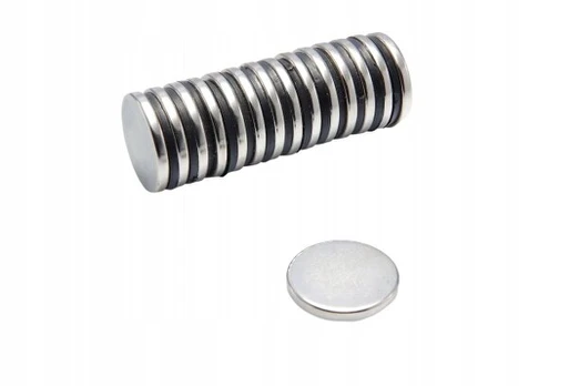 Neodiminis magnetas 20x2,5 mm N38, 10 vnt.