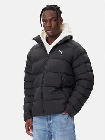 Puma Žieminė striukė Mono 688370 01 Juoda Regular Fit