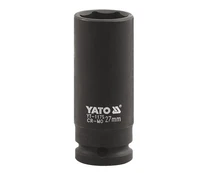 YATO IMPACT SOCET HEX 1" ILGUS 27mm kaina