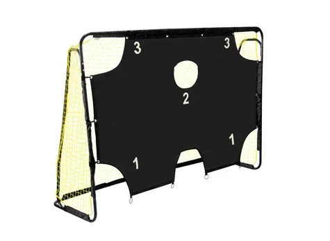 Futbolo vartai su taikliu, 213x153x76 cm