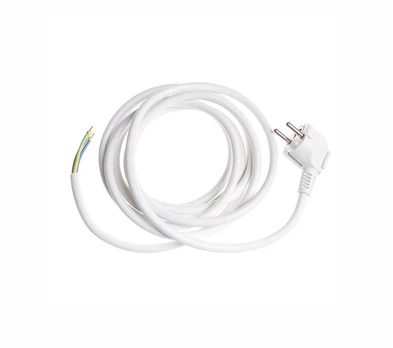 Laidas su kištuku Okko, 5 m, 230 V, balta