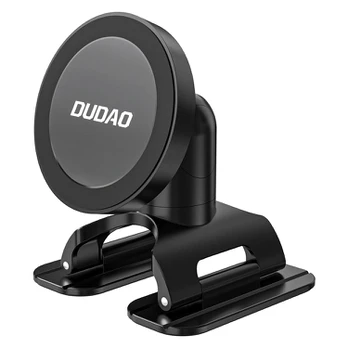 Dudao F25 MagSafe-compatible car mount for dashboard or windshield - juodas