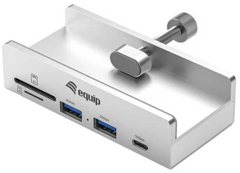 Equip 5-Port-Klemm USB-A3.2-Hub->2xUSB-A/SD/TF/USB-C 5Gbps