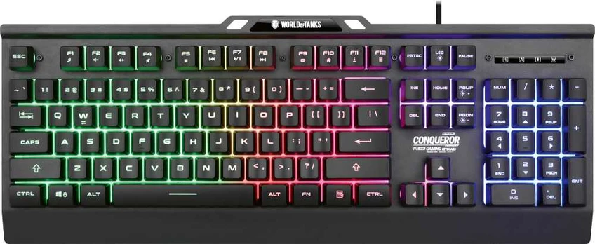 Yenkee Klaviatūra žaidimams CONQUEROR-YKB WT200