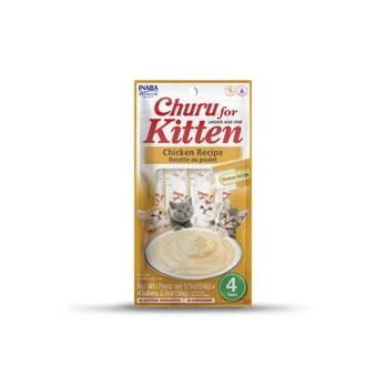 Churu Cat Kitten Chicken begrūdis skanėstas kačiukams, 56 g