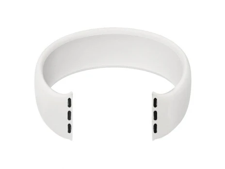 Pacific Guminis elastingas dirželis Apple Watch, 42/44mm, baltas