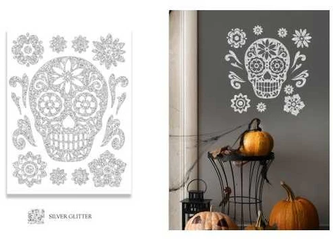 Fiesta Glimmer kranie stickers