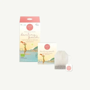 Ekologiška baltoji arbata Darling Peach, 20 vnt.