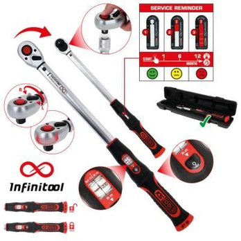 Dinamometrinis raktas KS TOOLS 5-25Nm 1/4'