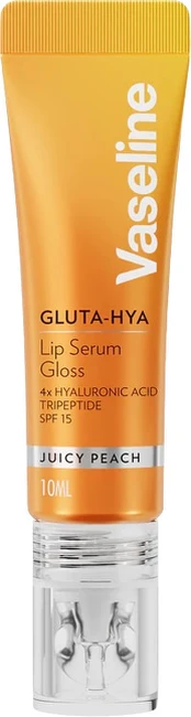 Lūpų blizgis Vaseline Gluta-Hya Plump & Dewy, 10 ml, juicy peach