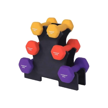 Songmics 1, 1,5, 2kg hantelių rinkinys