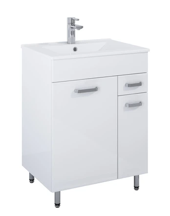 KOMPLEKTAS NIKA 60 CM Baltas BLIZGUS