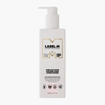 Label.M Vibrant Rose Spalvą išsaugantis Conditioner 300 ml