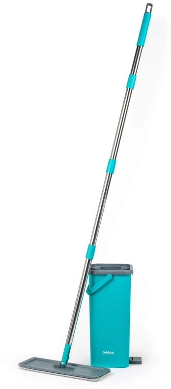 Beldray LA067234NPUF Anti-bac Flat Head Mop & Bucket Set