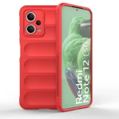 Dėklas Magic Shield Xiaomi Redmi Note 12 5G / Poco X5 5G Flexible Armor Cover Raudonas kaina