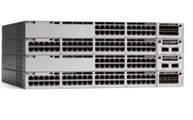 Šakotuvas „Cisco Catalyst 9300“ tik 24 prievadų duomenims, „Network Essentials“.