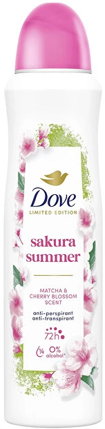 Dove Antiperspirant spray Sakura Summer Limited Edition 150 ml