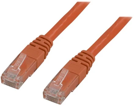 Deltaco TP-67-OR, 7 m, Cat6, U/UTP (UTP), RJ-45, RJ-45