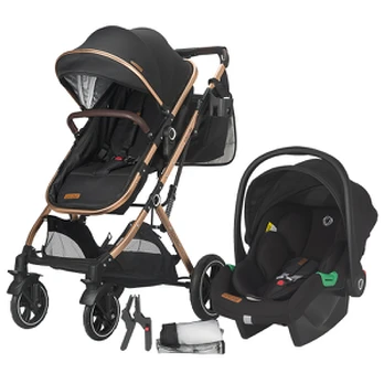 Coccolle Ravello Diamond Black Vežimėlis 3 in 1