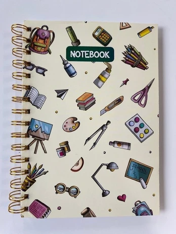 Creative Toys Notebook - A5 - Ruled Lines-motives (1340)