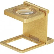 Didinimasis stiklas Linen tester 8x 20x20mm