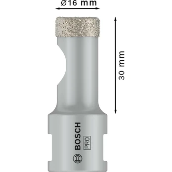 Bosch Gręžimo karūnėlė 16mm DrySpeed Best for Ceramic