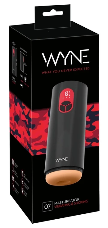 Wyne Masturbator 07 Vibruojantis masturbatorius