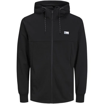 Džemperis vyrams, Juoda, JCOAIR SWEAT ZIP HOO