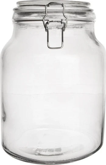 Stiklinis indas iš storo stiklo 3.4 L