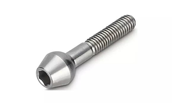 Sraigtas Newmen Hex M6x30 TL10.5, titanas, sidabro
