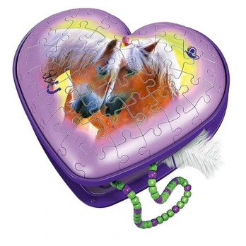 3D dėlionė - papuošalų dėžutė Ravensburger, 54d.