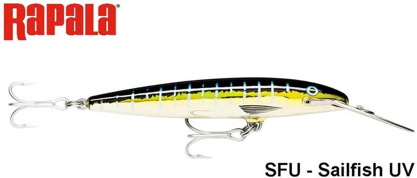 Vobleris Rapala Countdown Magnum CDMAG SFU Sailfish UV