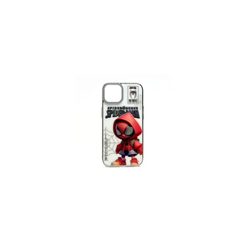 „iLike Apple iPhone 14“ silikoninis dėklas „Spider Sense“, baltas, raudonas