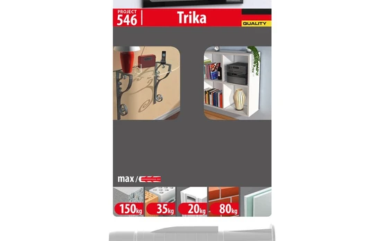 Universalus kaištis TOX, Trika 10/61, 4 vnt.