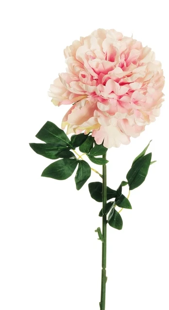 Artificial flower. peony. blush col.. 82 cm