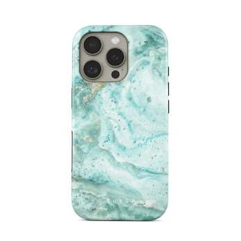 Uluwatu Waves - Teal iPhone 16 Pro Max Case, Tough (MagSafe) / N/A