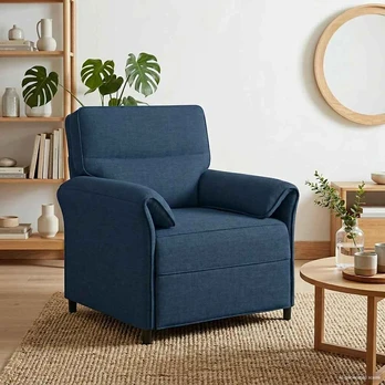 Sofa 100% poliesteris metalinis rėmas MDF, fanera