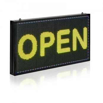 27x14 colių programuojamas LED ženklas
