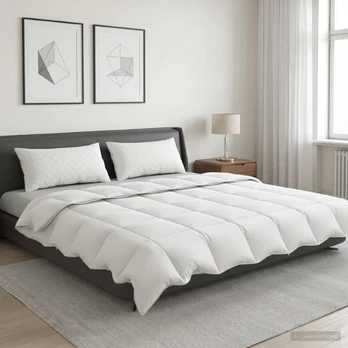 90% žąsies pūkų antklodės komplektas FULDA 3 pcs 200 x 220 cm