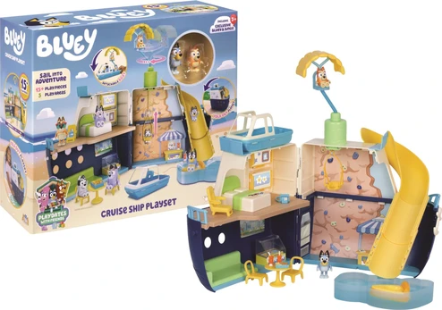 Bluey Cruise risteilyalusleikkisetti
