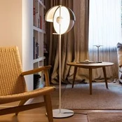 MARSET Theia P LED grindų lempa, balta